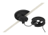 Logitech Rally Mic Pod Mount - Bottom